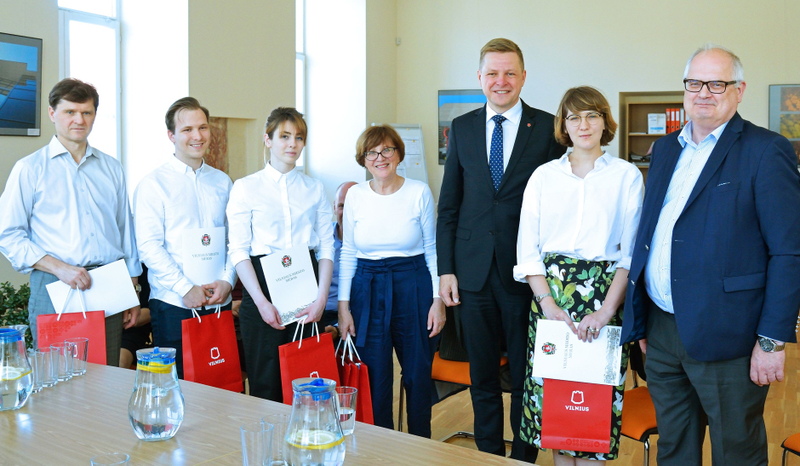 VGTU bendruomenę aplankė Vilniaus miesto meras